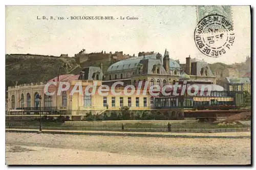 Cartes postales Boulogne sur Mer le casino