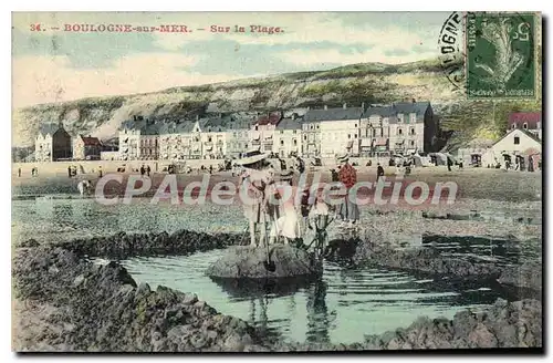 Cartes postales Boulogne sur Mer Sur la Plage