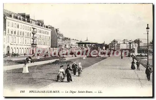 Cartes postales Boulogne sur Mer la Digue Sainte Beuve