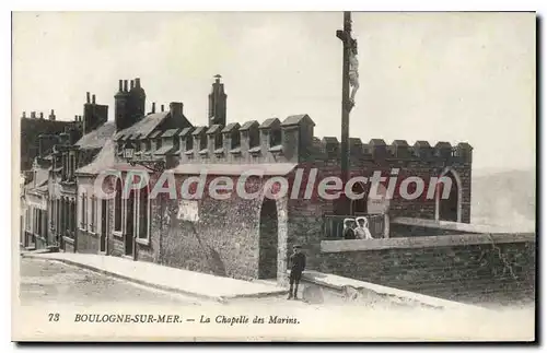 Ansichtskarte AK Boulogne sur Mer la chapelle des Marins