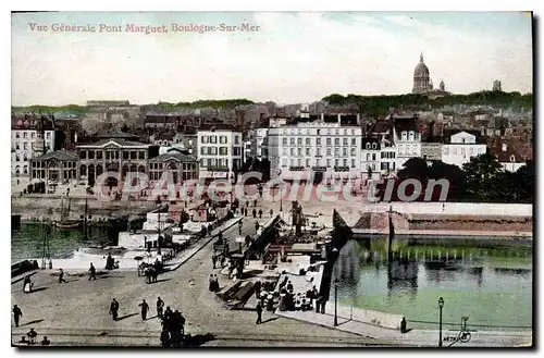 Ansichtskarte AK Vue generale Pont Marguet Boulogne sur Mer