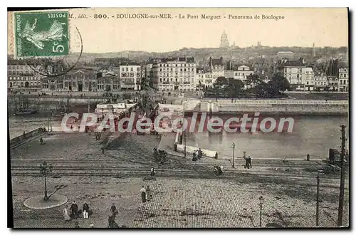 Ansichtskarte AK Boulogne sur Mer le Pont Marguet panorama de Boulogne