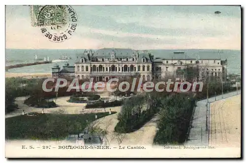 Cartes postales Boulogne sur Mer le casino