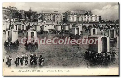 Ansichtskarte AK Boulogne sur Mer l'Heure du Bain