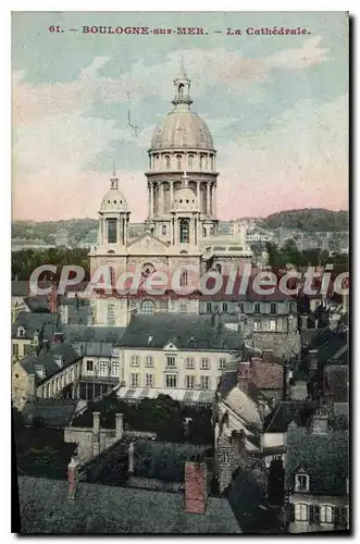 Cartes postales Boulogne sur Mer la cathedrale