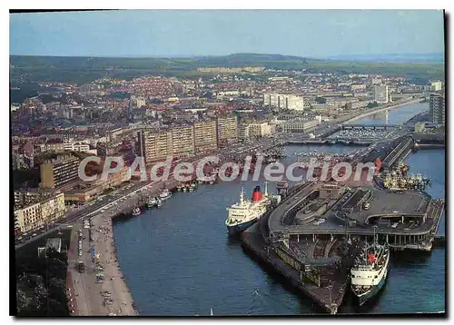 Cartes postales moderne Boulogne sur Mer P de C 62 vue generale des ports de peche et de plaisance Au premier plan la G