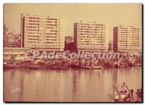 Moderne Karte Boulogne sur Mer P de C la Flottille de Peche