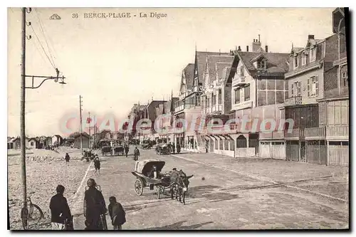 Cartes postales Berck Plage la Digue