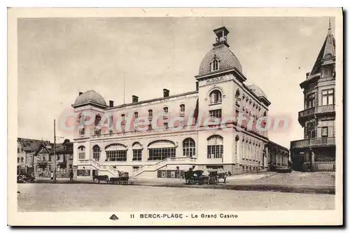 Ansichtskarte AK Berck Plage le grand casino