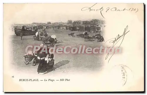 Cartes postales Berck Plage la Plage