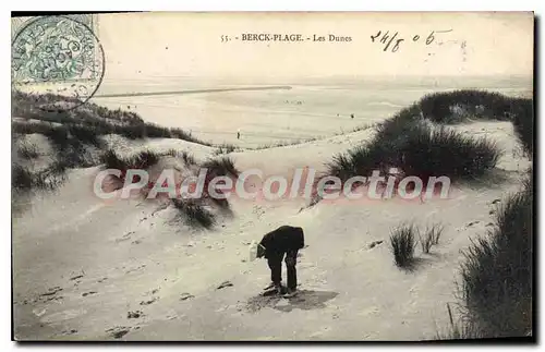 Cartes postales Berck Plage les Dunes