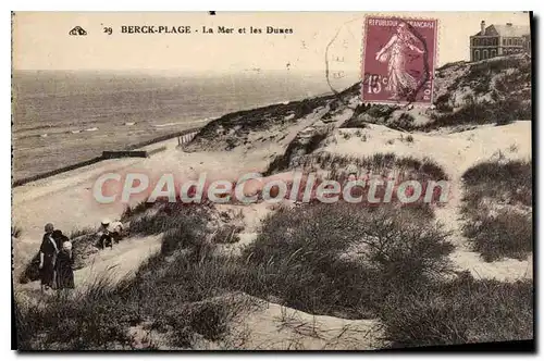 Cartes postales Berck Plage la Mer et les Dunes