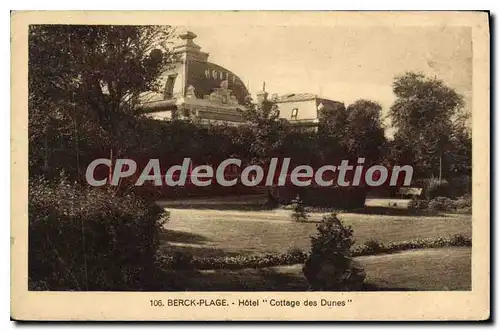 Cartes postales Berck Plage hotel Cottage des Dunes