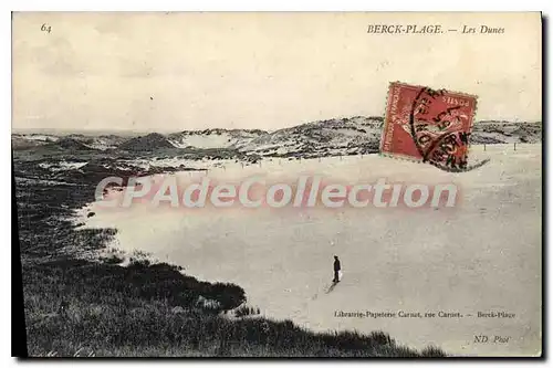 Cartes postales Berck Plage les Dunes