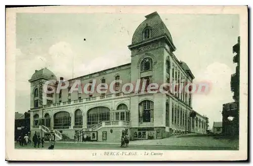 Cartes postales Berck Plage le casino