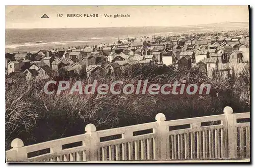 Cartes postales Berck Plage vue generale