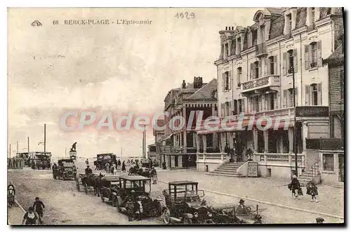 Ansichtskarte AK Berck Plage l'Entonnoir