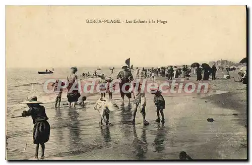 Cartes postales Berck Plage les Enfants � la plage