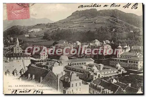 Cartes postales La Bourboule vue generale