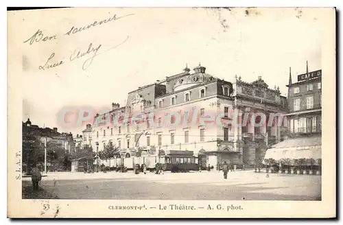 Cartes postales Clermont Ferrand le Theatre