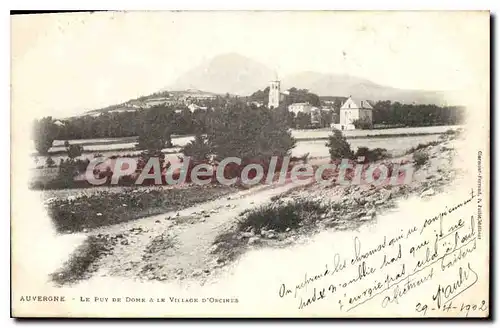 Cartes postales Auvergne le Puy de Dome le Village d'Orcines