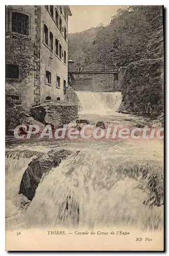 Cartes postales Thiers Cascade du Creux de l'Enfer