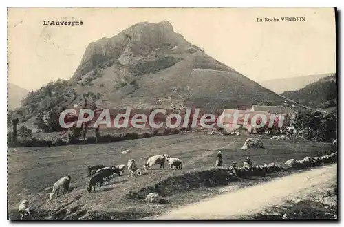 Ansichtskarte AK L'Auvergne La Roche Vendeix