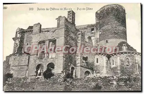 Cartes postales Ruines du Chateau de Murols Puy de Dome