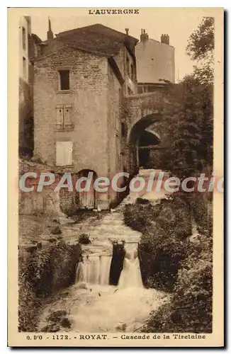 Cartes postales L'Auvergne Royat Cascade de la Tiretaine