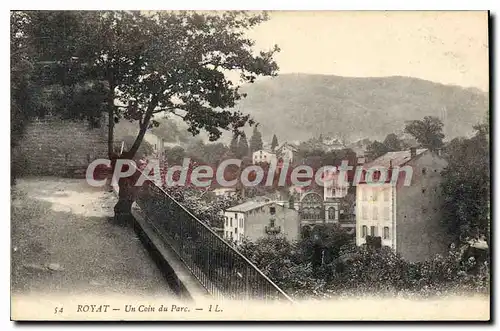 Cartes postales Royat UnCoin du Parc