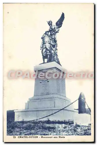 Cartes postales Chatel Guyon Monument aux Morts