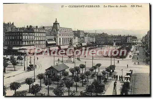 Cartes postales Clermont Ferrand La Place de Jaude