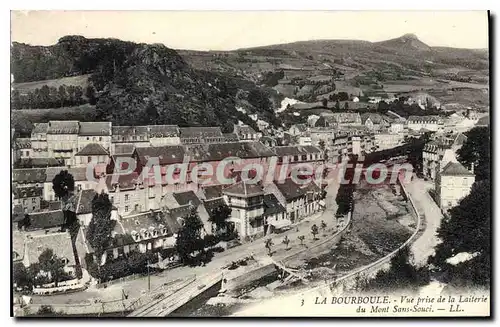 Cartes postales La Bourboule Vue prise de la Laiterie du Mont Sans Souci