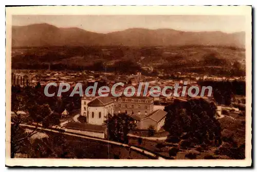 Ansichtskarte AK L'Auvergne Courpiere P de D College St Pierre et vue generale