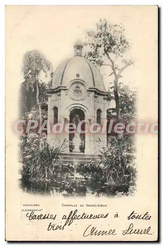 Cartes postales Ursulines Clermont Ferrand Chapelle du Sacre Coeur