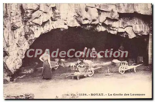 Cartes postales Royat La Grotte des Laveuses