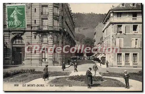 Cartes postales Le Mont Dore rue Ramond