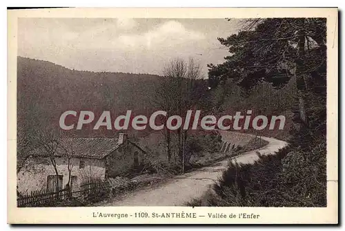 Cartes postales L'Auvergne St Antheme Vallee de l'Enfer