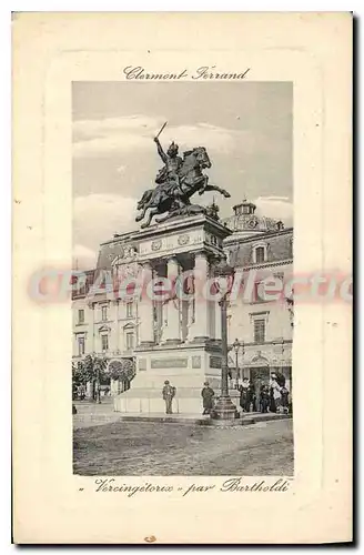 Ansichtskarte AK Clermont Ferrand vercingetorix par Bartholdi