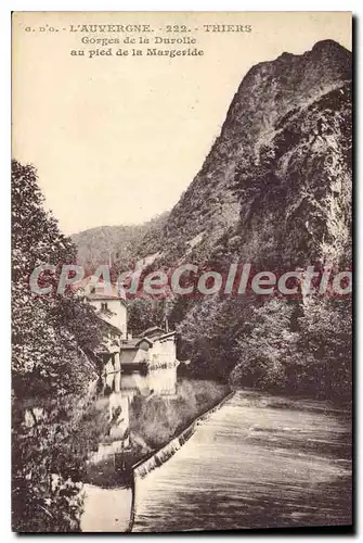 Ansichtskarte AK L'Auvergne Thiers Gorges de la Durolle au pied de la Margeride