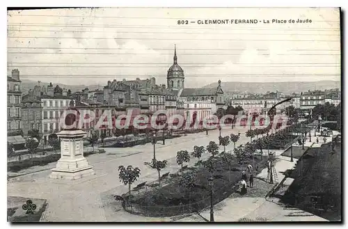 Cartes postales Clermont Ferrand la place de Jaude