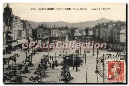 Cartes postales Clermont Ferrand Puy de Dome Place de Jaude