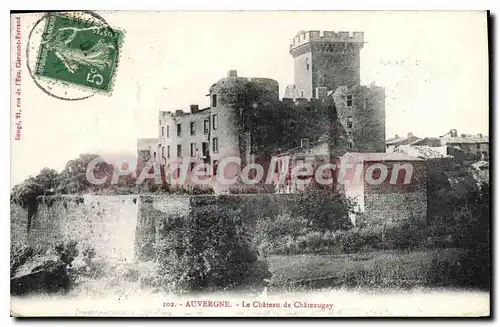 Cartes postales Auvergne le chateau de Chateaugay