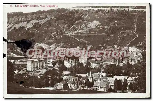 Cartes postales Le Mont Dore vue generale