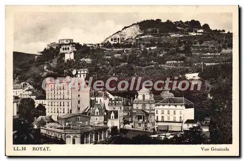 Cartes postales Royat vue generale