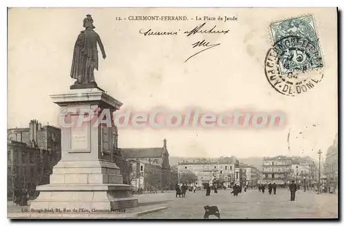 Cartes postales Clermont Ferrand la place de Jaude