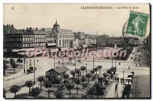 Cartes postales Clermont Ferrand la place de Jaude