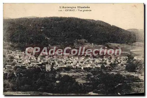 Cartes postales L'Auvergne Illustree Ceyrat vue generale