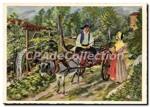 Cartes postales moderne En Parcourant l'Auvergne Limagne Moulin a Eau � Fontanas pres Royat