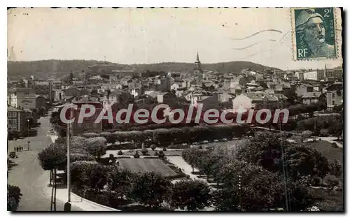 Moderne Karte l'Auvergne Chatel Guyon vue generale